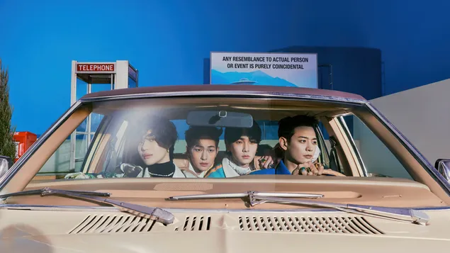 SHINee semua ahli | Jangan Panggil Saya Rakam Album 4K kertas dinding