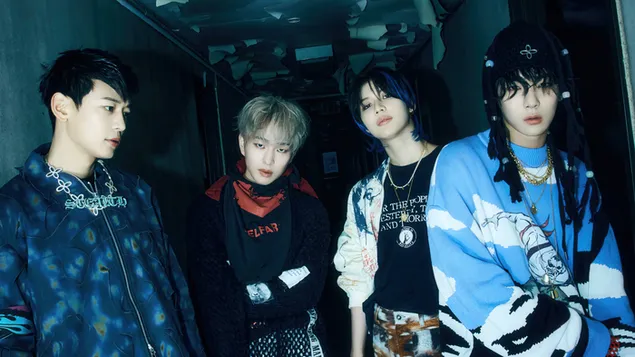 Ahli SHINee dalam Don't Call Me Album Shoot 4K kertas dinding