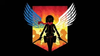 Shingeki No Kyojin - Mikasa Ackerman 4K duvar kağıdı