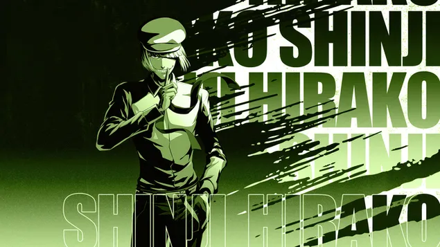 Shinji Hibako uit Bleach Rebirth of Souls 4K achtergrond