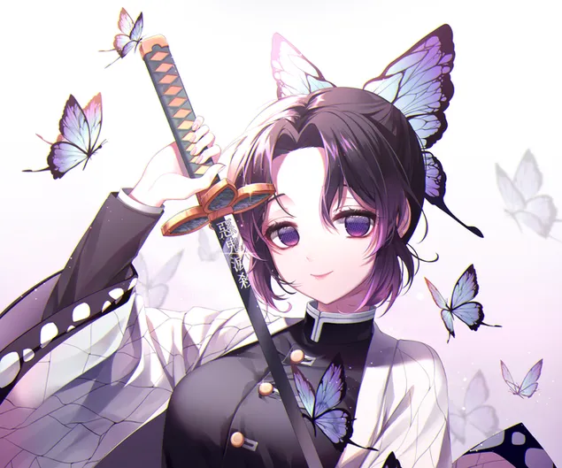 Muat turun Shinobu Kochou - Demon Slayer & Kimetsu no Yaiba