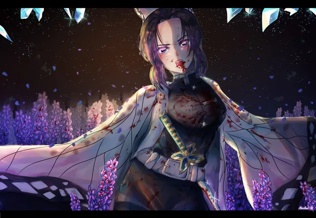 Shinobu Kochou 2K háttérkép