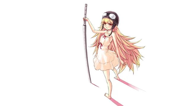 Taustpilt Shinobu Oshino HD