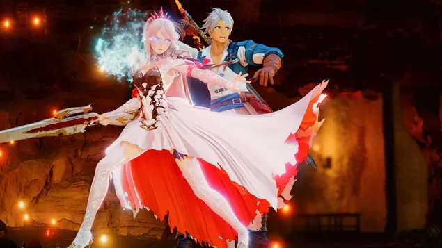 Shionne 與 Alphen - 崛起的故事 [動漫電子遊戲] 4K 壁紙