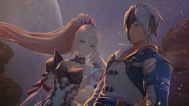 Shionne 与阿尔芬 | 崛起的故事（动漫电子游戏） 4K 壁纸