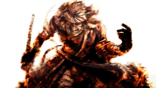 shishio espadachin de l'anime rurouni kenshin baixada