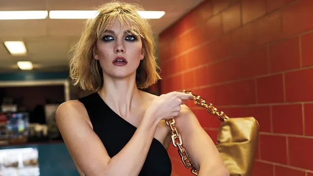 ผมสั้น 'Karlie Kloss' - นางแบบแฟชั่นชาวอเมริกัน 4K วอลเปเปอร์