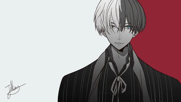 Boku No Hero Academia的Shoto Todoroki 2K 壁纸