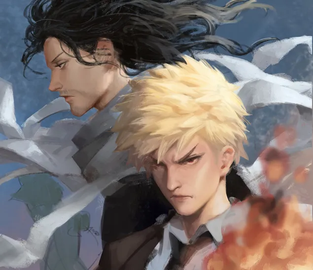 muat turun shouta aizawa & katsuki bakugo
