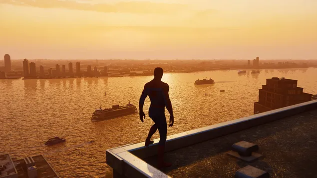 Besienswaardighede Spider-man 4K muurpapier