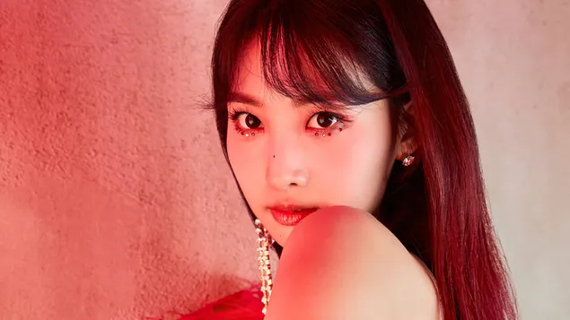 Sihyeon në 'La Di Da' MV Shoot (2020) nga Everglow [K-Pop Band] 4K sfond