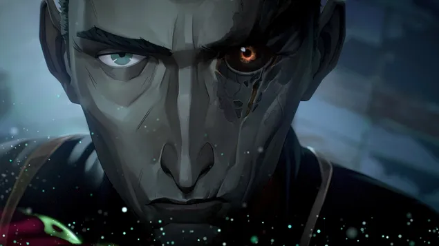 Silco a la sèrie de Netflix "Arcane" - League of Legends 4K fons de pantalla