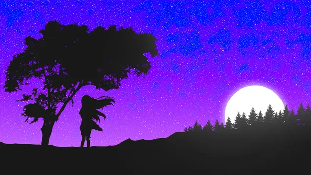 Silhouette Moon download