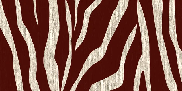 Kain Sederhana dengan Pola Cetak Hewan Bergaris Tebal 2K wallpaper