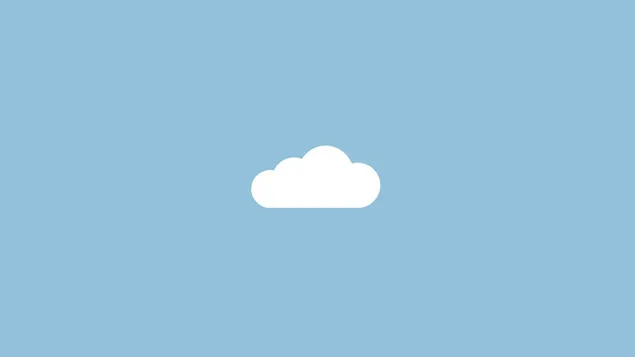 Hình nền Đơn giản - Mây trắng HD
