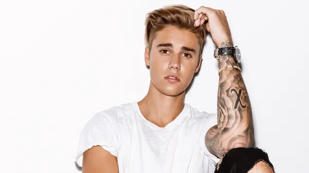 Sänger und Schauspieler Justin Bieber HD Hintergrundbild