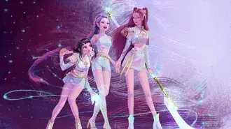 ispolnenie pesni <<zoey>> vmeste s rumi i miroy (gruppa devushek huntrix) | k-pop <<okhotniki na demonov>> (fil'm) skachat'