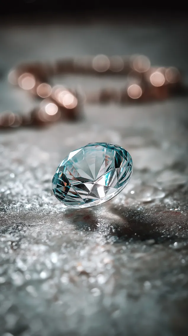 mono gualismeno polutimo litho pou akoumpa se mia anagluphe epiphaneia se kontino plano lepse