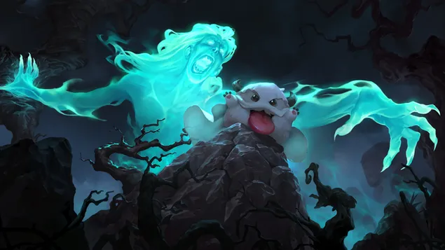 Sinister 'Poro' (Runeteros legendos) – Legendų lyga (LOL) 4K ekrano užsklanda