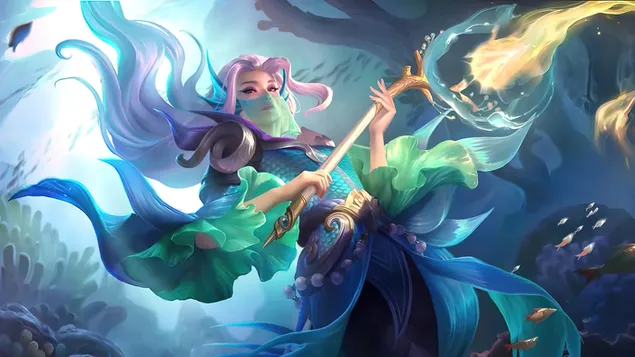 Siren Priestess Luo Yi Mobile Legends Ml Hd壁紙のダウンロード