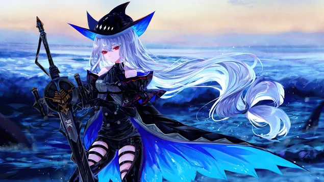 Skadi – Arknights [Anime videojáték] 4K háttérkép