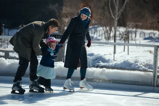 Шпалери Катання з батьками 4K