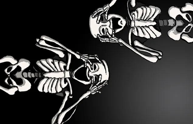 Skeleton Aesthetic Wallpapers  Top Free Skeleton Aesthetic Backgrounds   WallpaperAccess