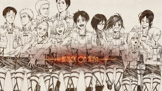 schets van onderzoekskorps scout regiment [attack on titan] download