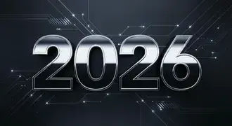 design tecnologico metalico elegante em preto e prata cromada '2026' download