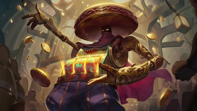 Slotbot (ตำนานแห่ง Runeterra) - League of Legends (LOL) 4K วอลเปเปอร์