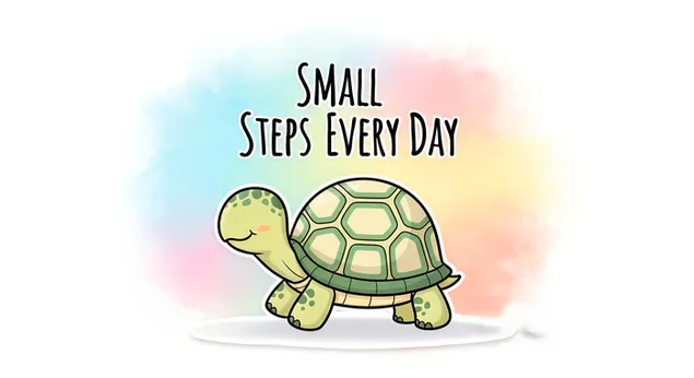 malki st''pki vseki den: motivatsiya ot sladka kostenurka izteglyane