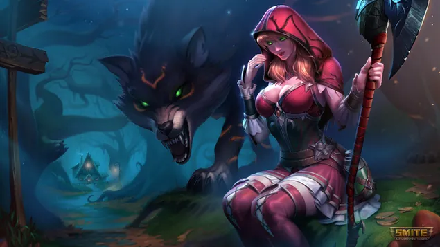 Páipéar balla Smite - Artio an Béar bandia4K