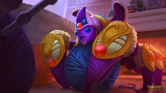 Smite - Khepri, Plushie 4K bakgrund