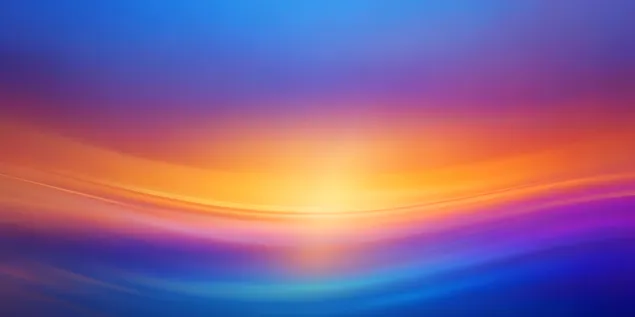 Gluds zils, oranžs un purpursarkans gradienta fons ar izplūšanas efektu 4K fona tapete