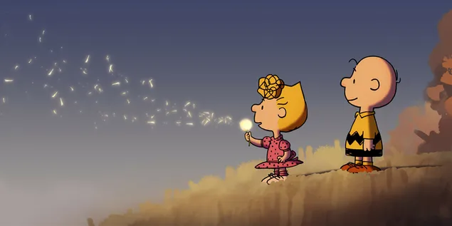 スヌーピーの漫画のキャラクター 4K 壁紙