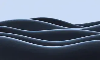 Tapeta Měkké minimalistické tmavé vlny 4K