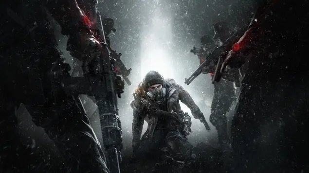 Soldier of Tom Clancy's The Division 4K wallpaper