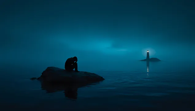 yksinaisyys ja toivo: majakka opastaa pimeiden vesien lapi lataa