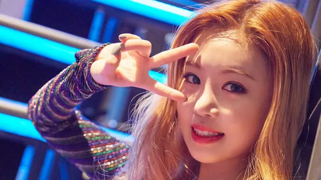 Taustakuva "Soojin" (G)I-DLE (K-pop Band) 4K