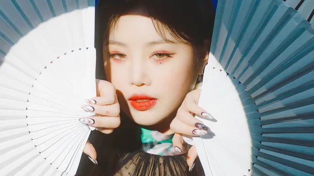 Taustakuva Soojin 'Hwaa' MV Shootissa (2021) '(G)I-DLE' [K-Pop Band] 4K