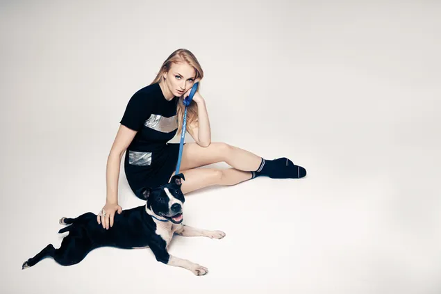Sophie Turner | Hunde Fotoshooting