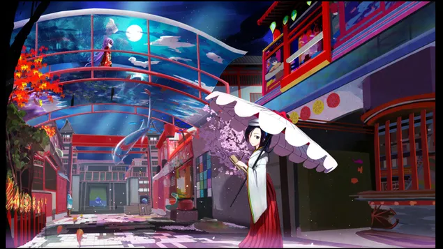 sorority girl - emily, anime girls, japanese traditionnel telechargement