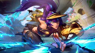 소울 파이터 '이렐리아' | 리그 오브 레전드(LOL) 8K 배경화면