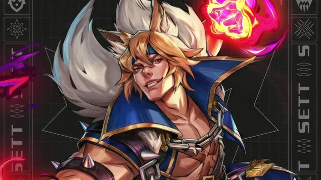 Soul Fighter 'Sett' - League of Legends [LOL] 4K duvar kağıdı