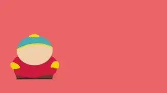 Tapeta South Park od Erica Cartmana v oranžové barvě 6K