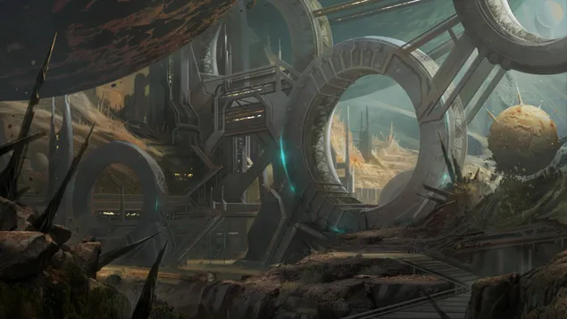 استعمار الفضاء 2K خلفية