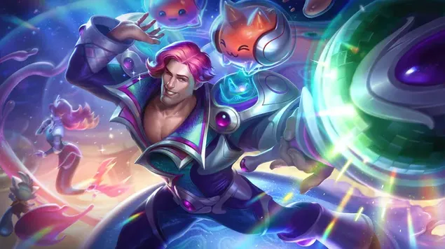 Space Groove 'Taric' - League of Legends (ฮ่า ๆ ) 8K วอลเปเปอร์