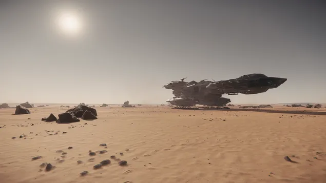 חללית אנדרומדה 4K טפט