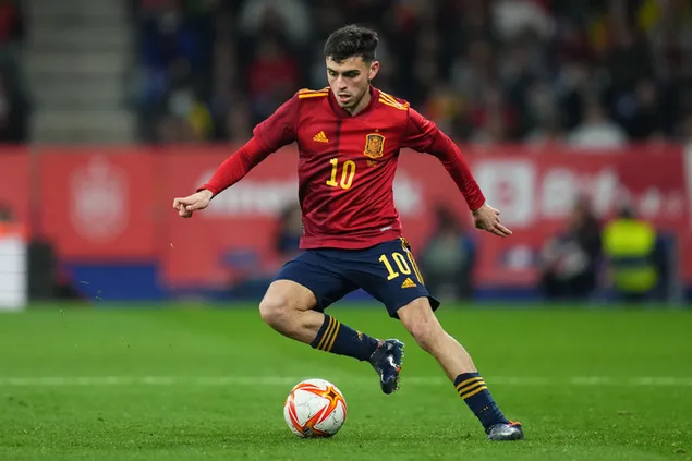 Spain national team football player Pedri