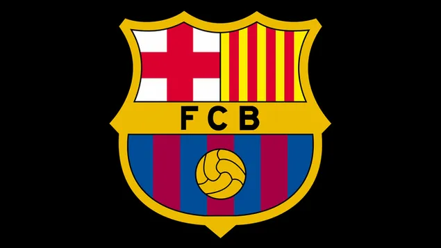 Spanish La Liga team Barcelona football club logo download